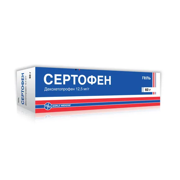 СЕРТОФЕН гель — Сертофен гель використовується при запаленні та болю в суглобах, сухожиллях, зв’язках та м’язах, зум
